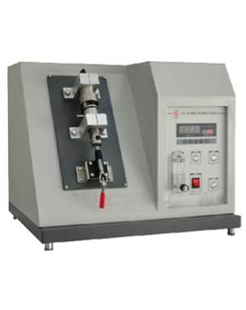  The principle of the dynamic perforation tester for geotextiles