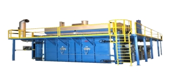 Horizontal Fire Resistance Test Furnace for Building Elements