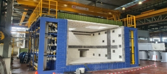 Vertical Fire Resistance Test Furnace for Building Elements