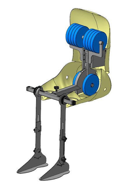 3dh Point Machine SAE J826 H-point manikin -Qinsun